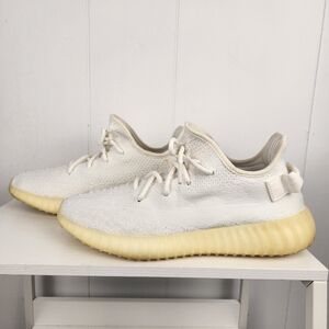 Adidas Yeezy Boost 350 V2 Triple White Cream CP9366 Men 9 Athletic Shoes Sneaker